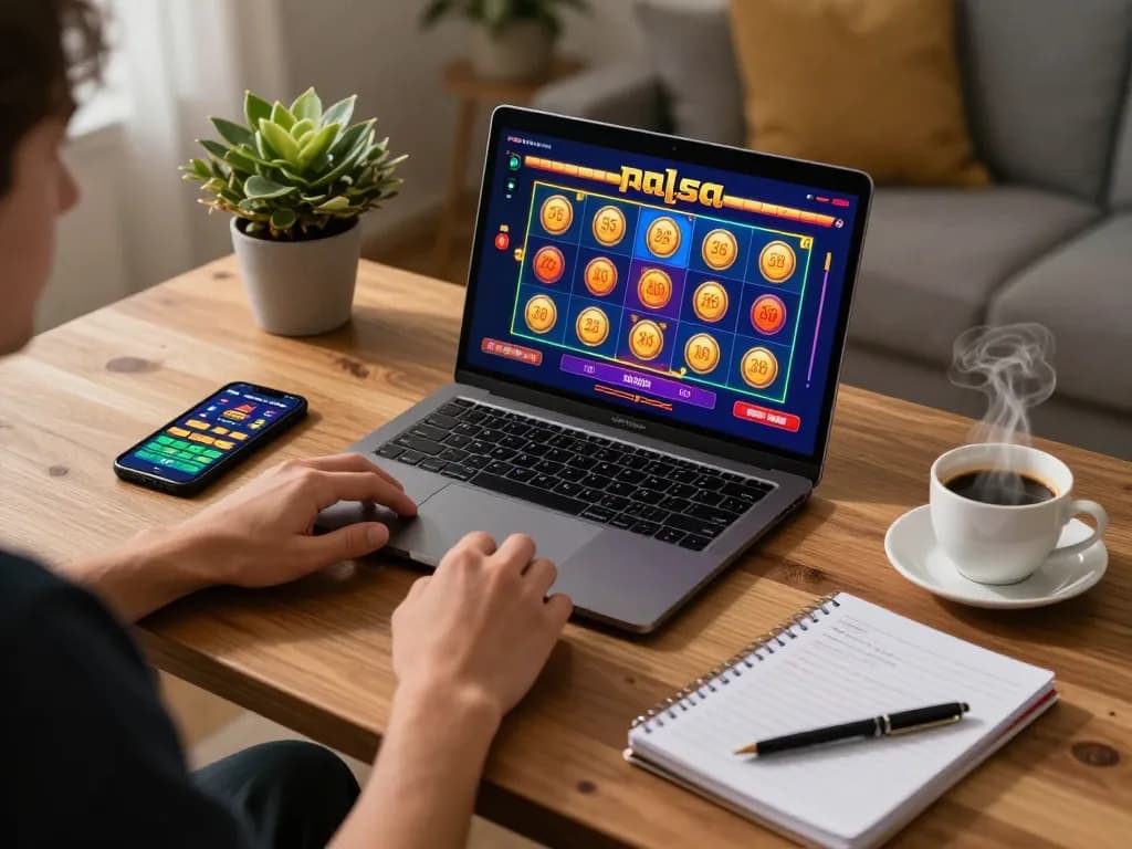 Experience exciting slot pulsa gaming at home with a live dealer game and strategic tools.