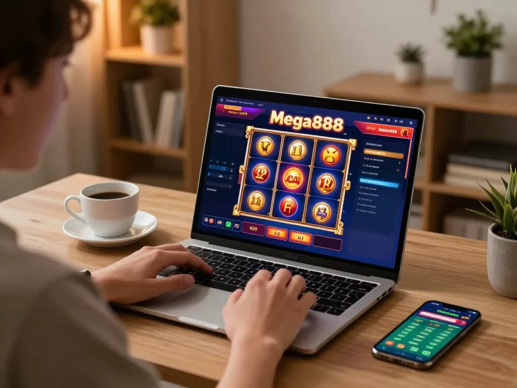 Download Mega888 APK for effortless online gaming from the comfort of home.
