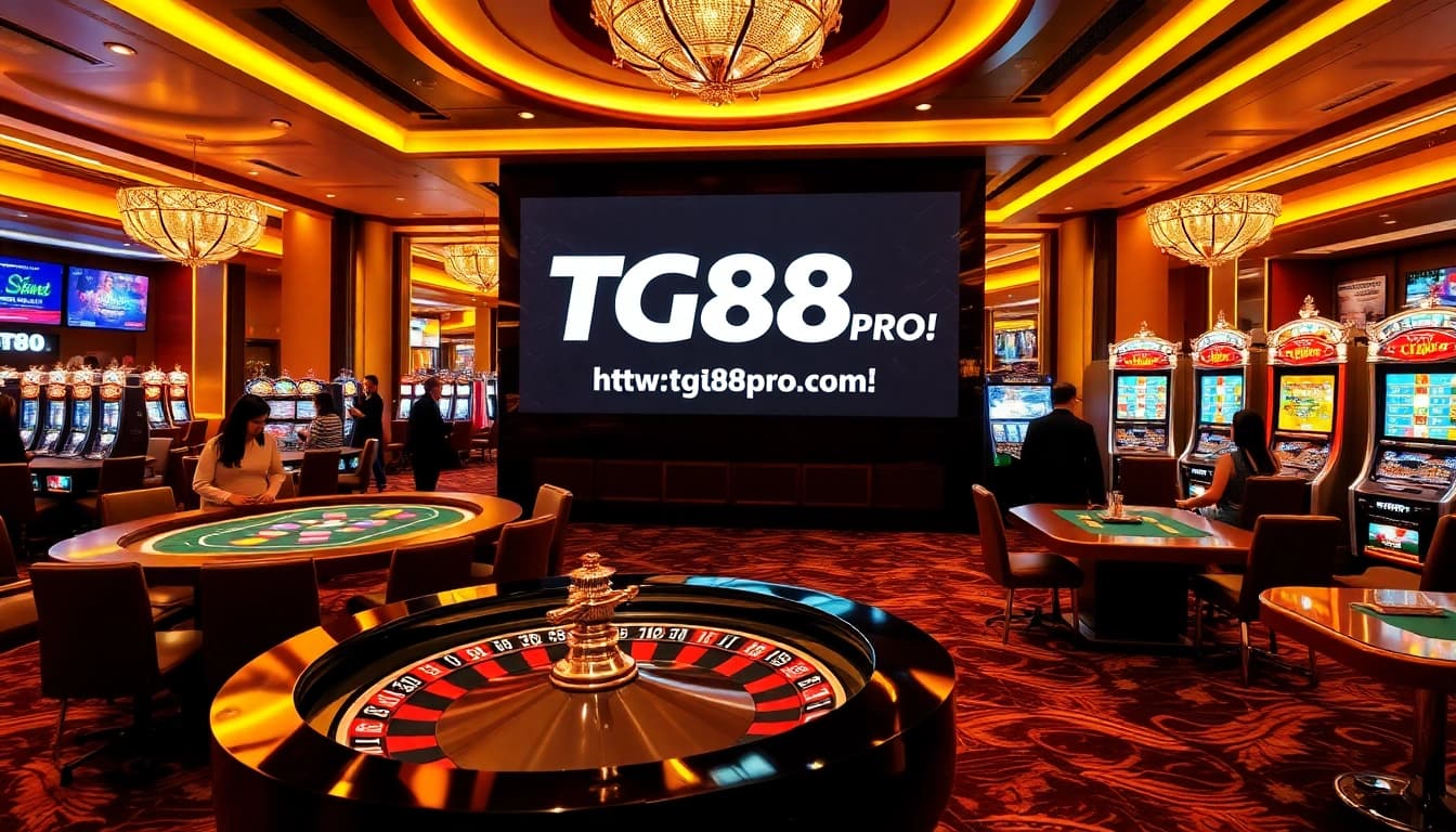 Experience thrilling gameplay at https://tg88pro.com/ with vibrant casino tables and engaging action.