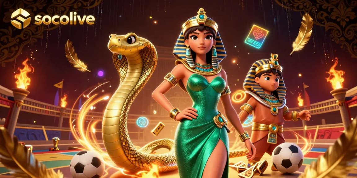 Socolive brings the excitement of sports betting alive with vibrant visuals and dynamic energy.