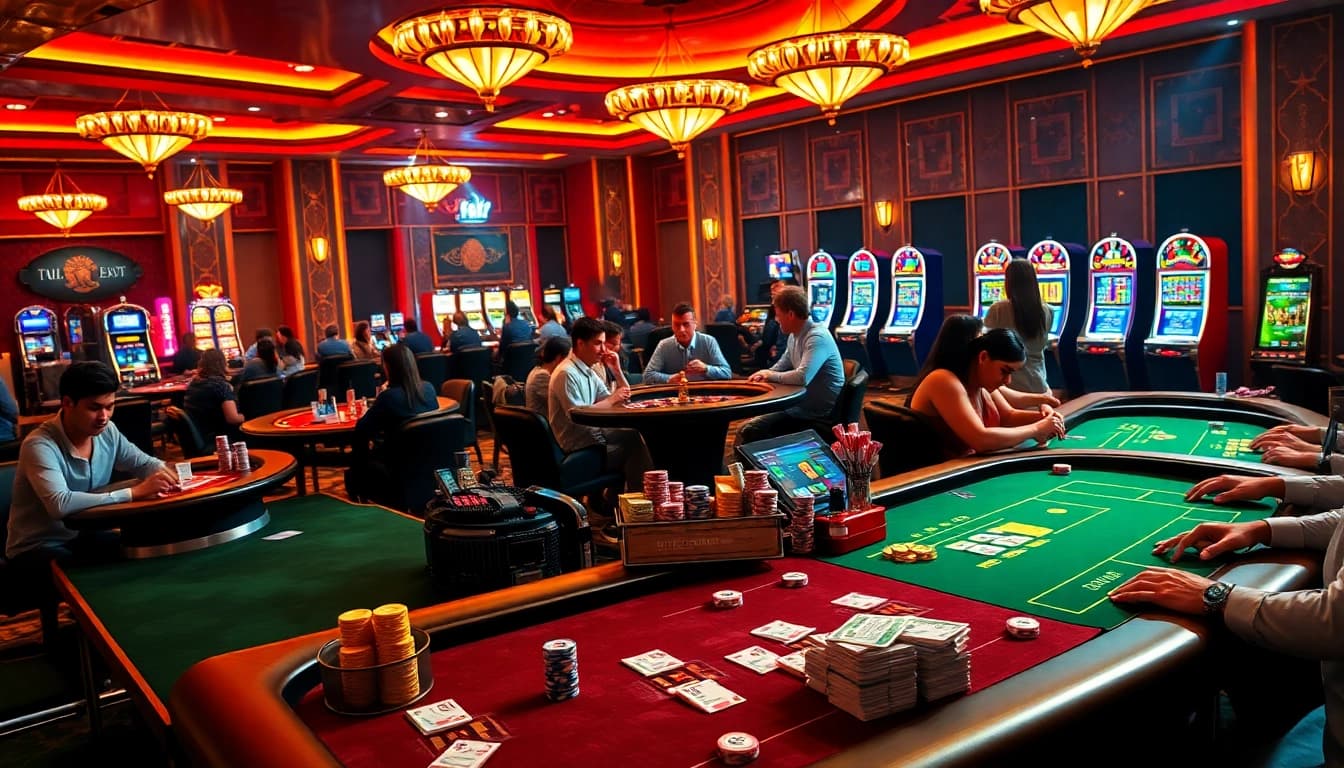 Experience thrilling gameplay at https://urr88.com/ with vibrant poker tables and exciting casino action.