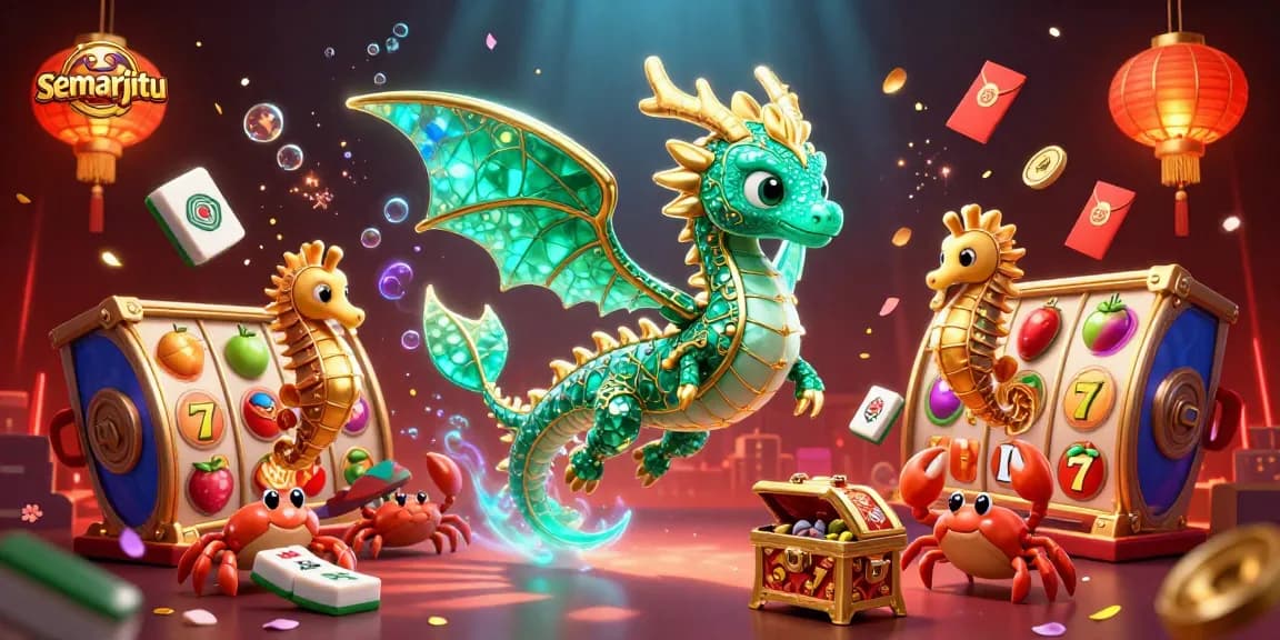 Semarjitu menghadirkan petualangan slot nyata dengan simbol keberuntungan dan kemenangan.