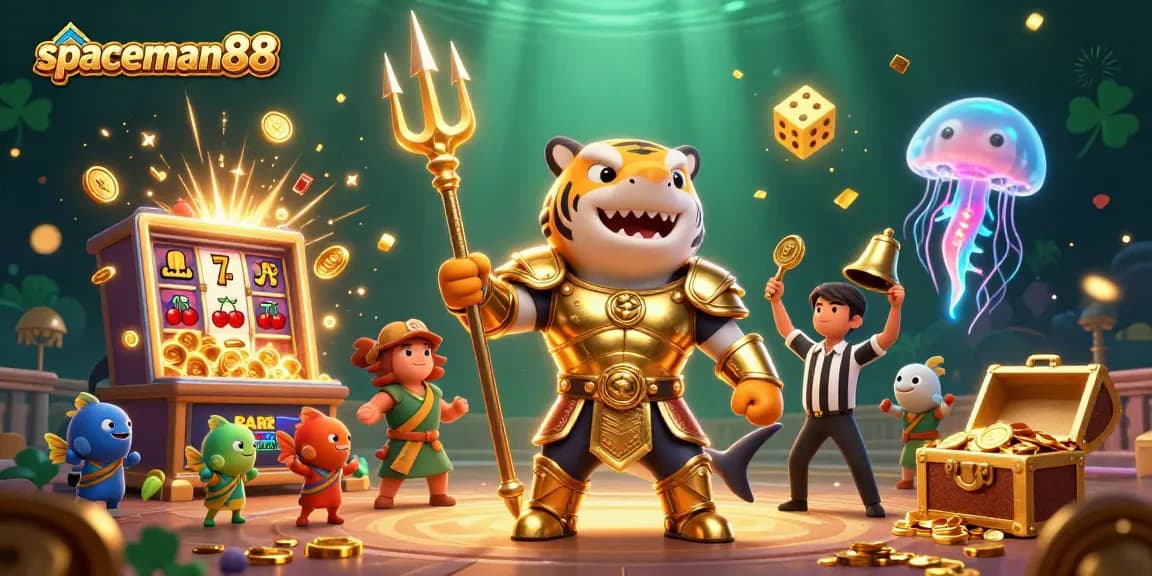 Play and win on spaceman88 with a thrilling 3D casino adventure featuring rich jackpot elements and vibrant game atmosphere.