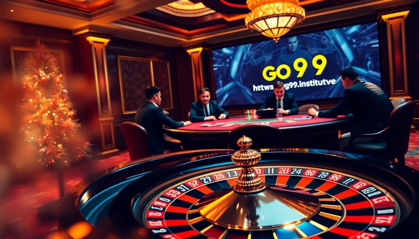 Win big at https://go99.institute/ with an exhilarating poker game and luxurious casino ambiance.