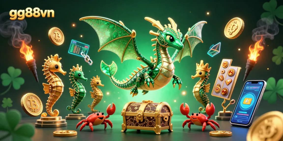 Experience big wins and excitement at gg88vn, featuring vibrant 3D casino elements and immersive gaming.