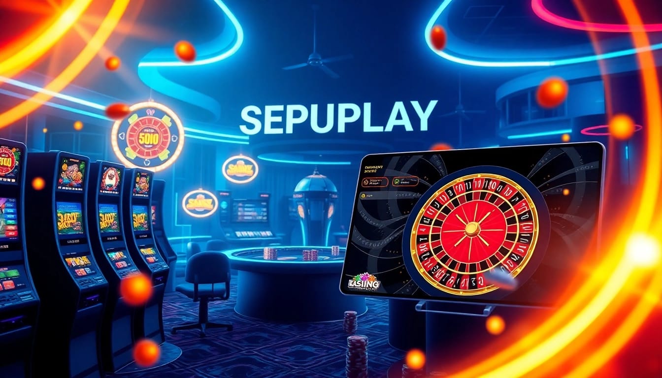 Experience thrilling gameplay at SEPUHPLAY link with exciting slot machines and vibrant poker tables.