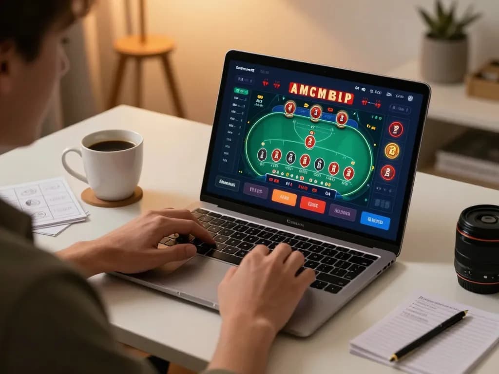 Play baccarat online at lc88 with engaging gameplay and strategic notes in a cozy setup.