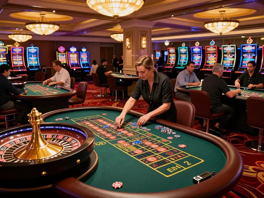 Experience thrilling roulette action at Fly 88 casino with players eagerly betting.
