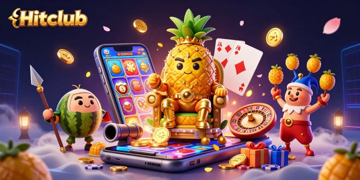 Experience vibrant gaming with Hitclub through colorful slot games and dynamic casino action.