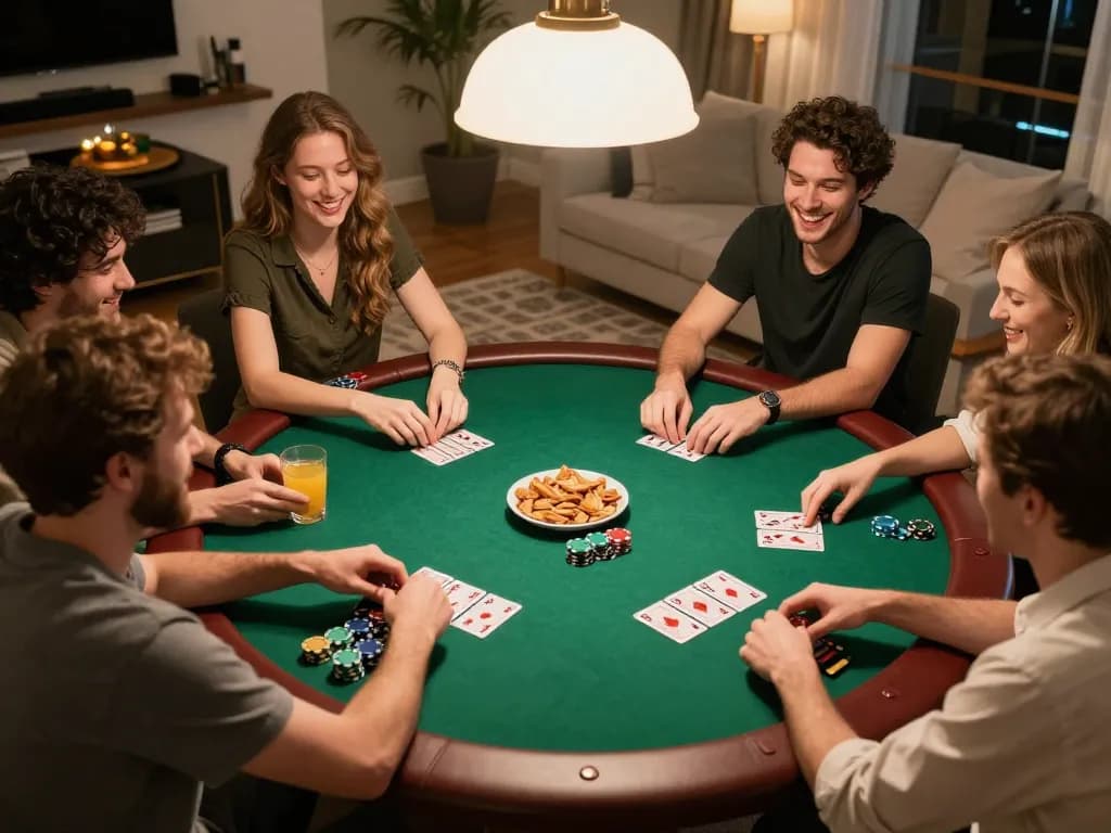 Enjoy friends playing poker in home setting, top online usa casinos offer a fun game-night experience