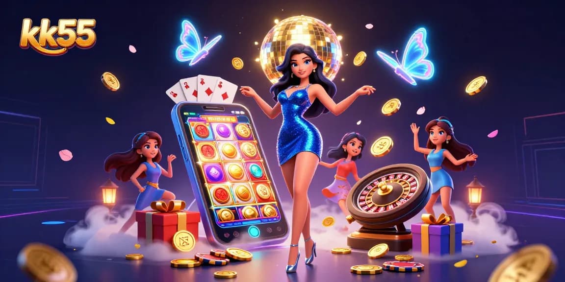 Experience the excitement of kk55 with stunning gameplay visuals and dynamic casino elements.