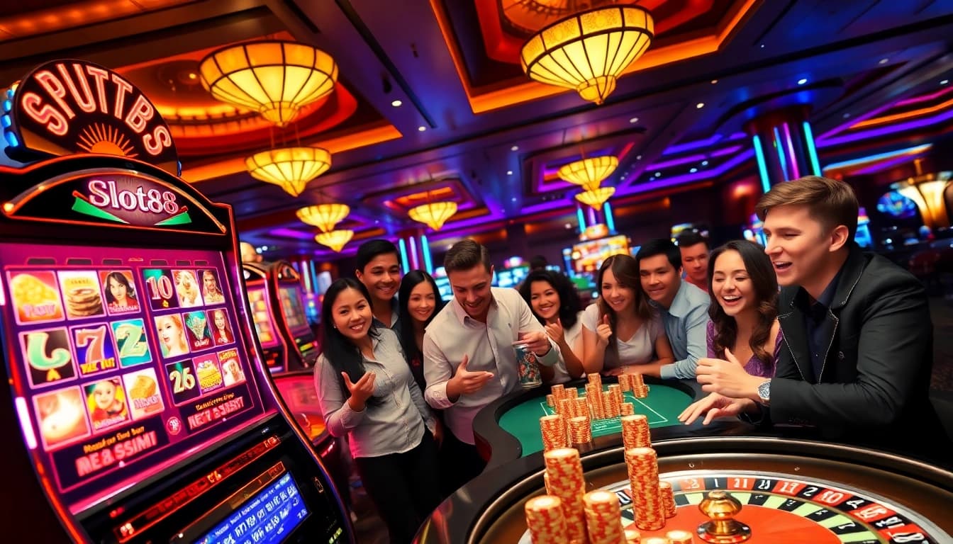 Play exciting slot games on slot88 resmi with thrilling casino ambiance.