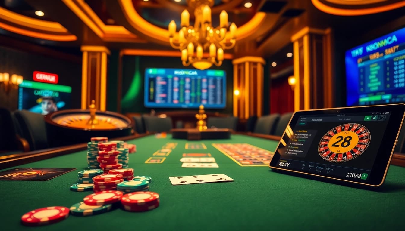 Experience thrilling betting moments with keonhacai5's engaging poker scene.