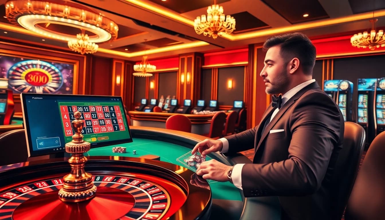 Experience the thrill of PG88's online casino, showcasing vibrant games and engaging dealers.
