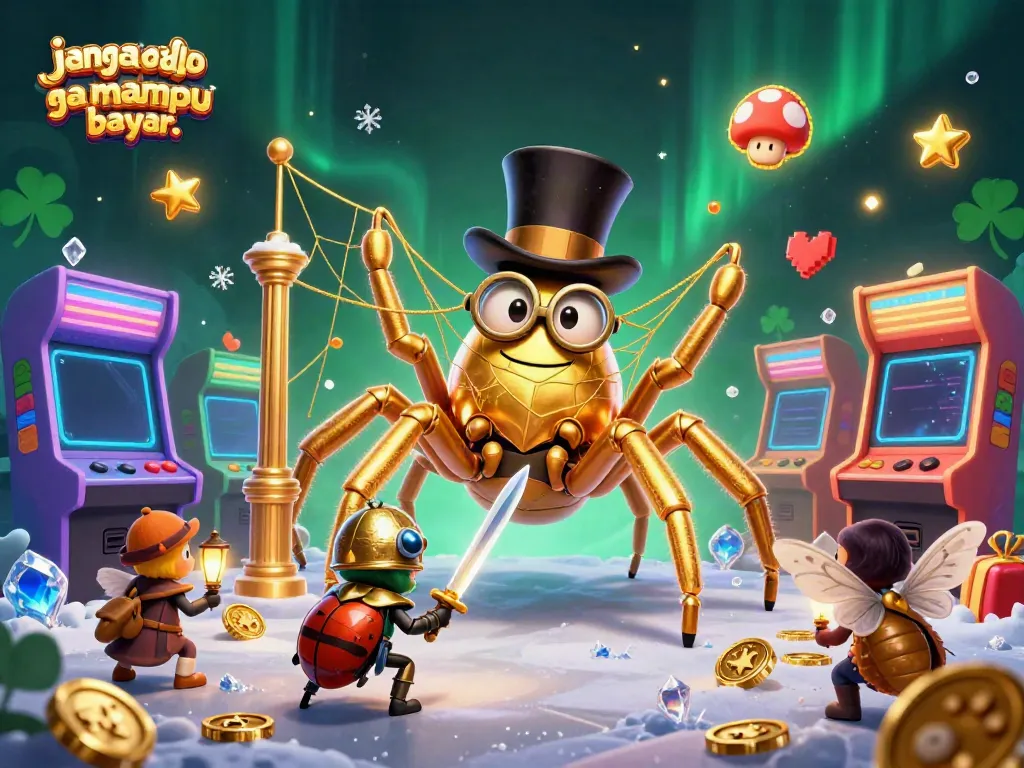 Engage with exciting arcade games while remembering to jangan order kalo ga mampu bayar.. for responsible gambling.