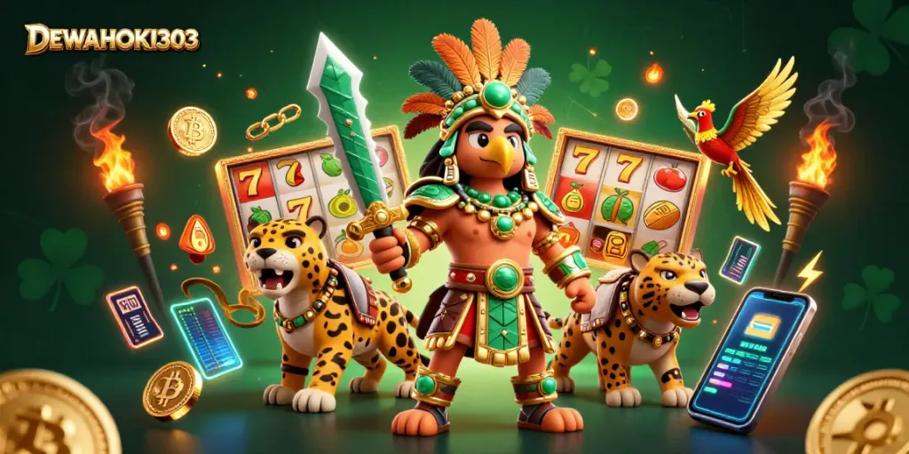 Menangkan jackpot di DEWAHOKI303 dengan slot dan simbol keberuntungan yang memukau.