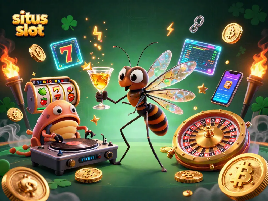 Menangkan permainan situs slot dengan karakter kasino yang menarik dan elemen menarik