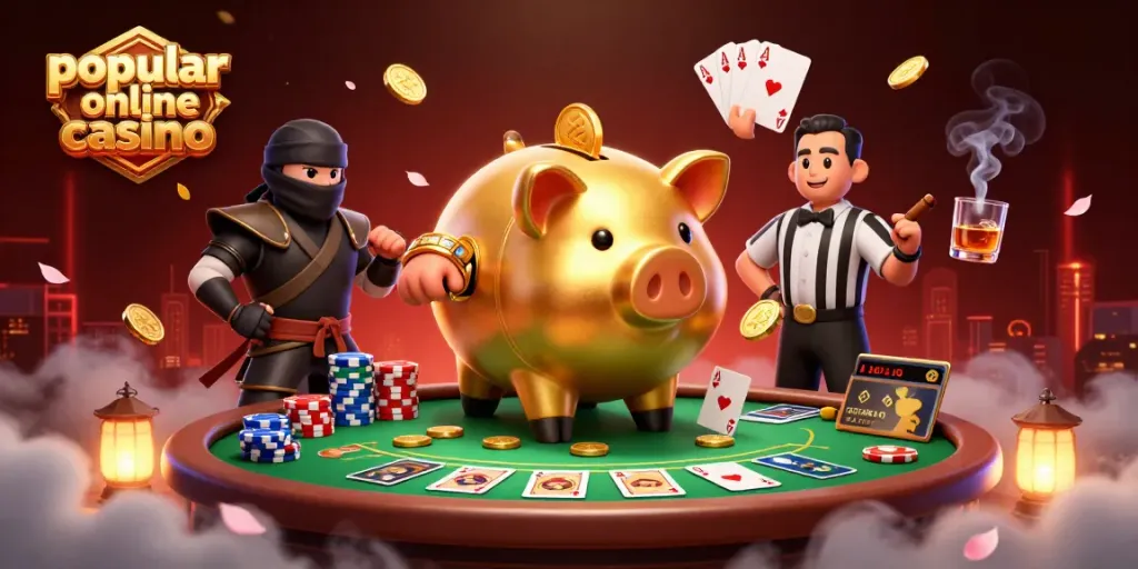 Experience the thrill at a popular online casino with dynamic gaming action and vivid characters
