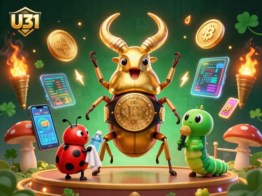 Engage in thrilling gaming with U31: a dynamic scene featuring casino elements and charming characters.