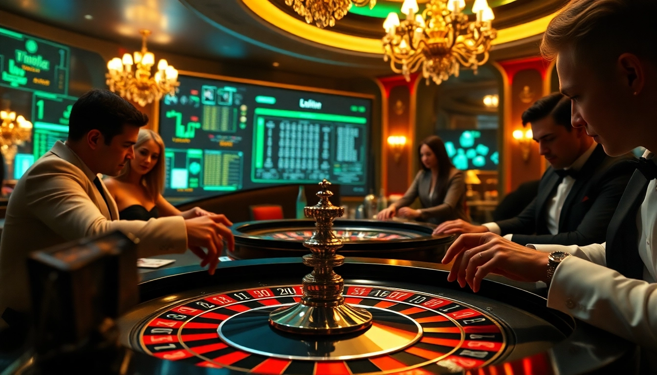 Engaged players at a high-stakes casino table exploring hidden wiki links through online betting interfaces.