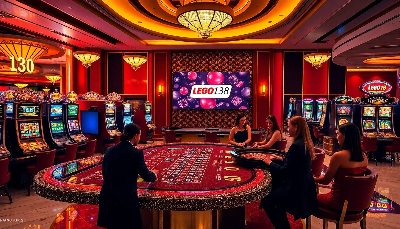 Experience thrilling excitement at LEGO138 login with vibrant casino games and captivating visuals.